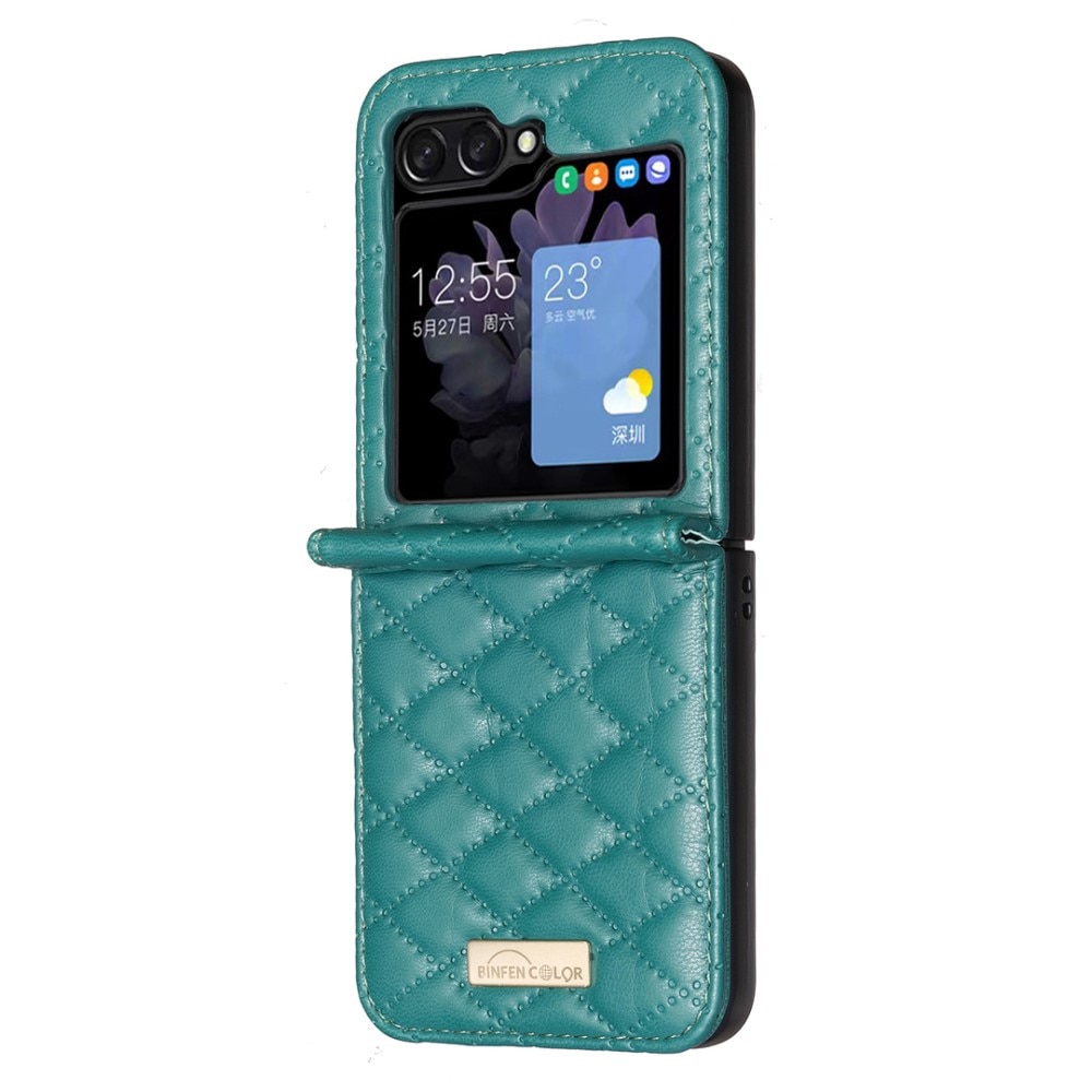 Samsung Galaxy Z Flip 6 Bookcover hoesje groen