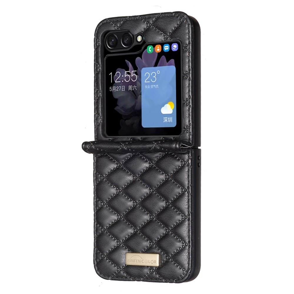 Samsung Galaxy Z Flip 6 Bookcover hoesje zwart