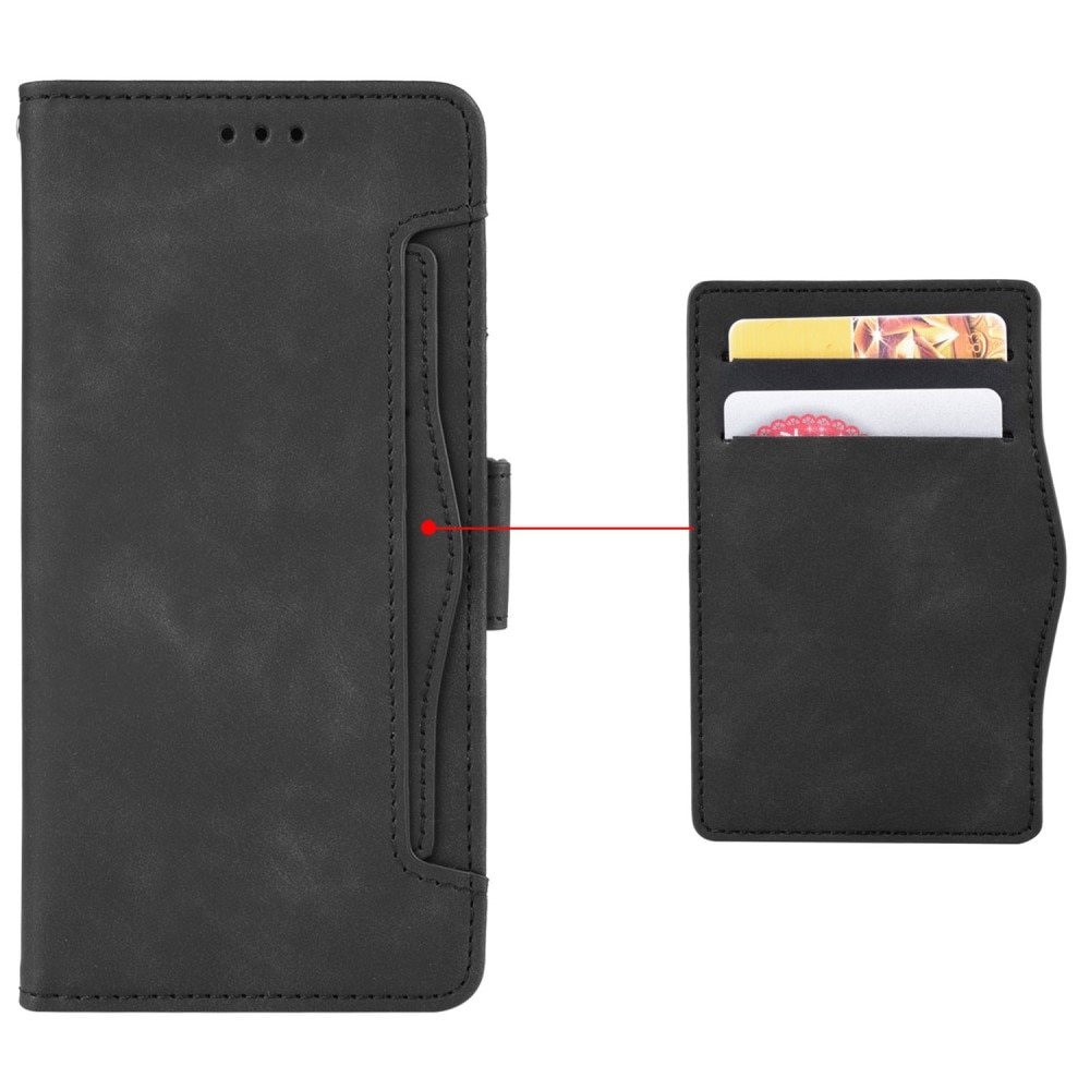 Motorola Edge 50 Fusion Multi Bookcover hoesje zwart