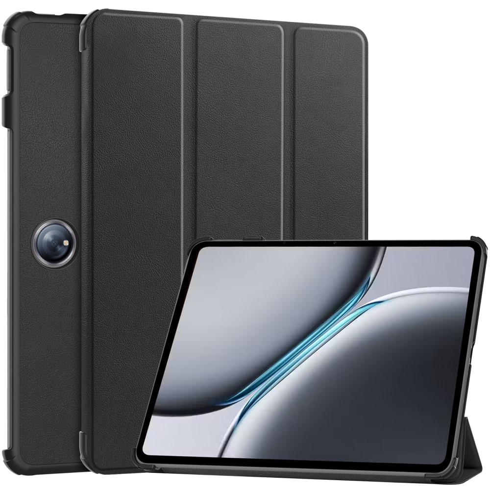 OnePlus Pad 2 Hoesje Tri-fold zwart