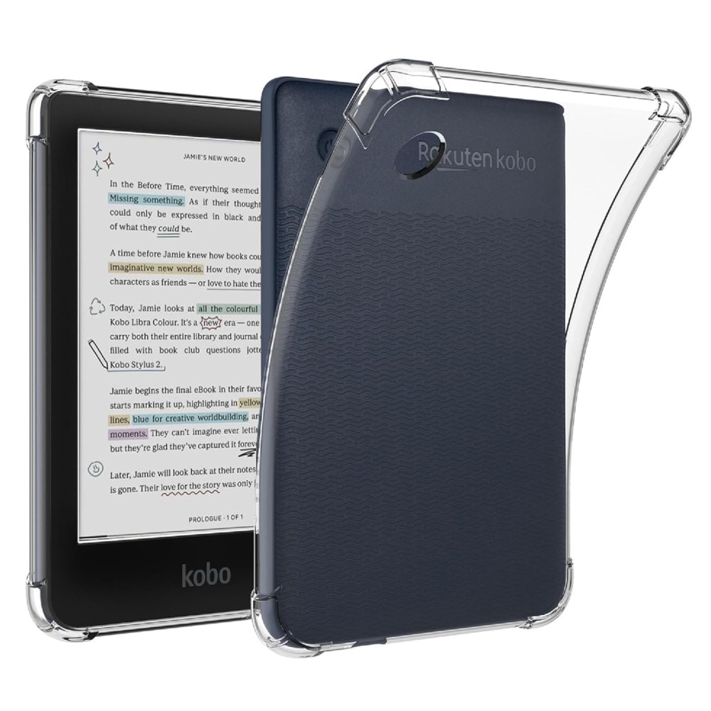 Kobo Clara Colour  Backcover hoesje transparant