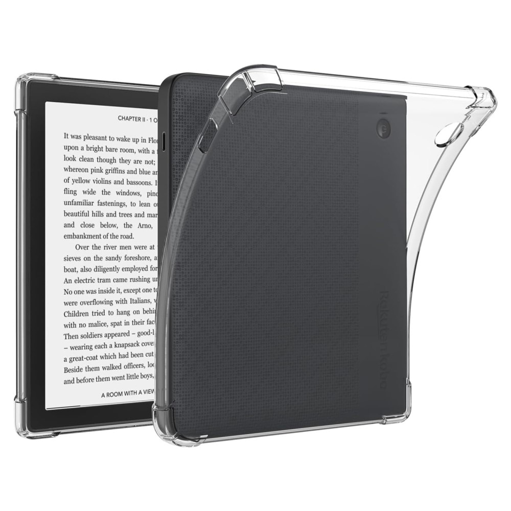 Kobo Libra H2O  Backcover hoesje transparant