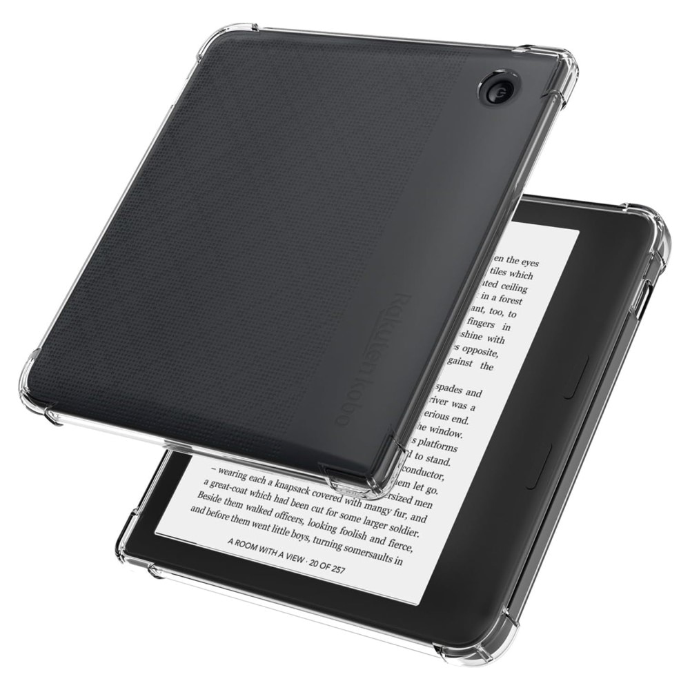 Kobo Libra H2O  Backcover hoesje transparant