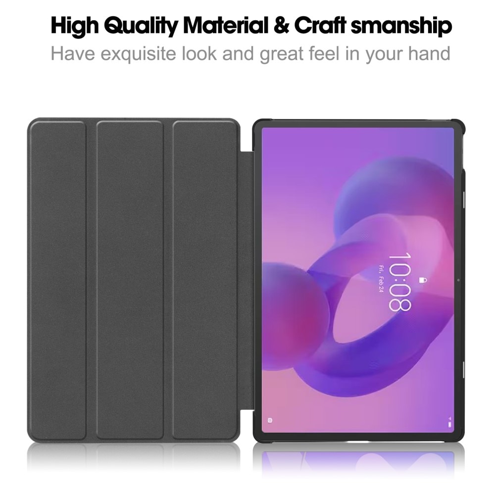 Lenovo Idea Tab Pro Tri-fold Hoesje Zwart