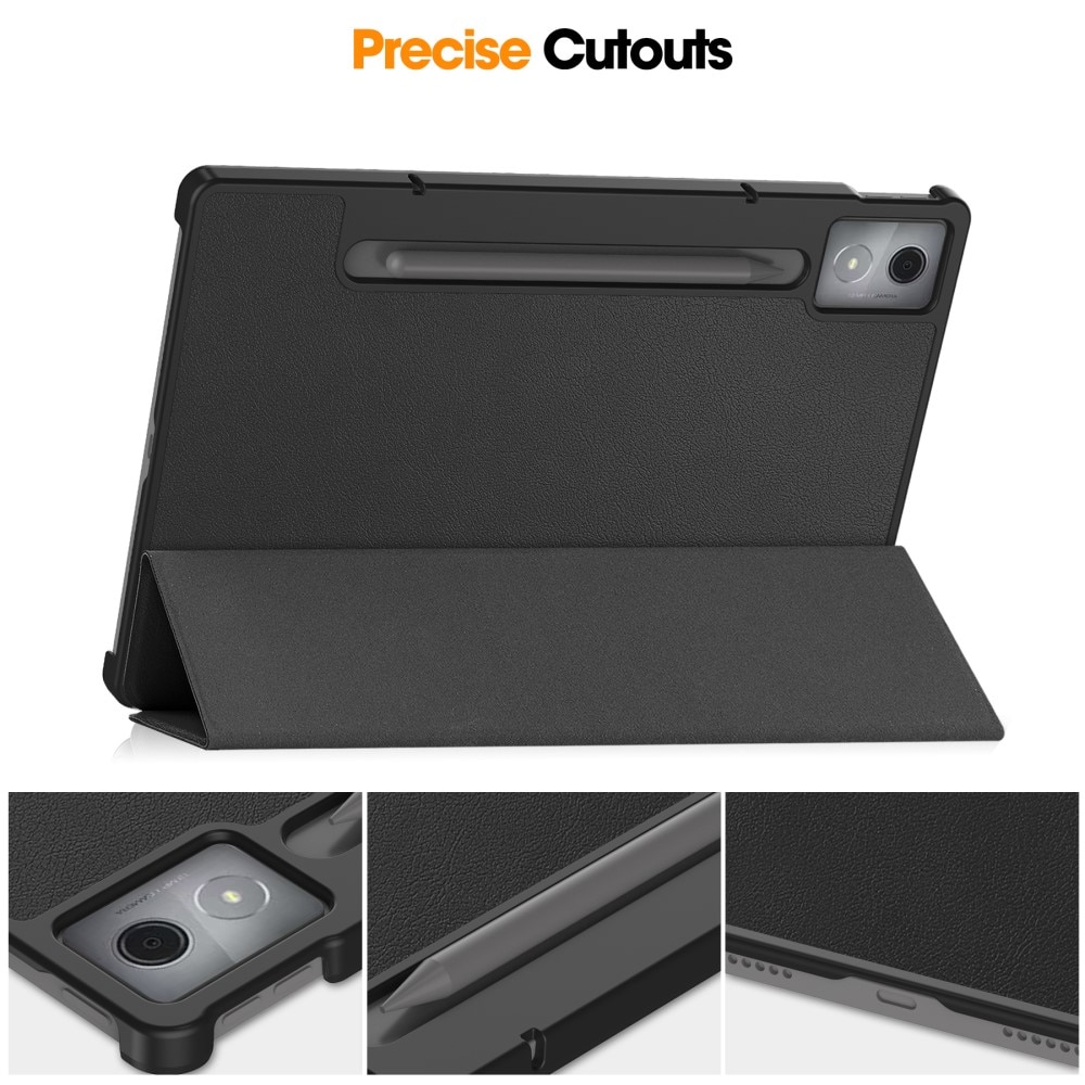 Lenovo Idea Tab Pro Tri-fold Hoesje Zwart