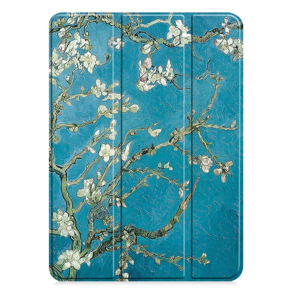 iPad Pro 11 5th Gen (2024) Tri-fold Hoesje Kersenbloemen