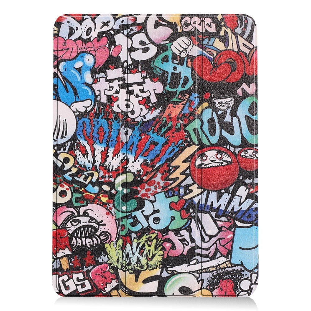 Apple iPad Air 11 7th Gen (2025) Tri-fold Hoesje Graffiti