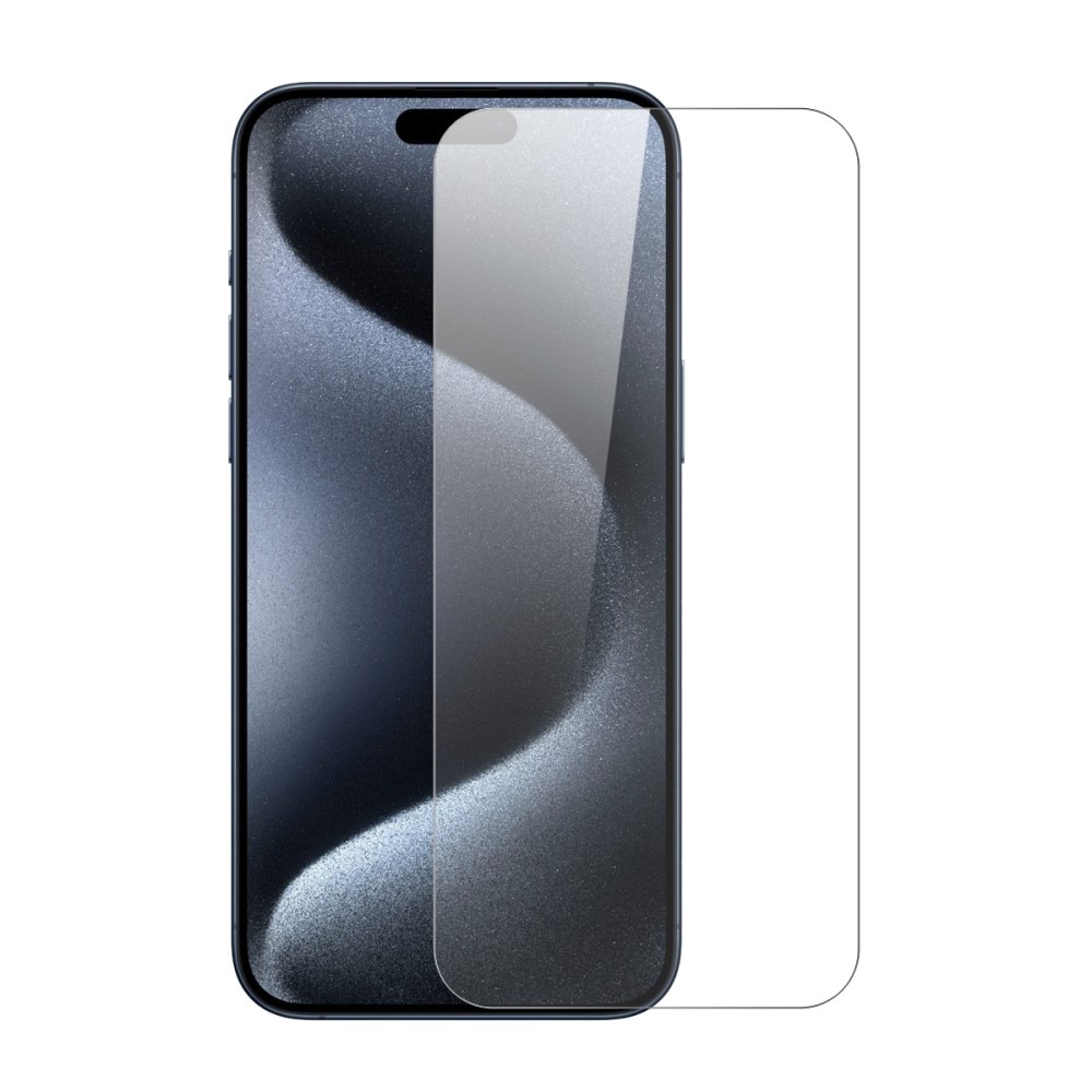 iPhone 15 Pro Screenprotector Gehard Glas met Installatieframe (2-pack)