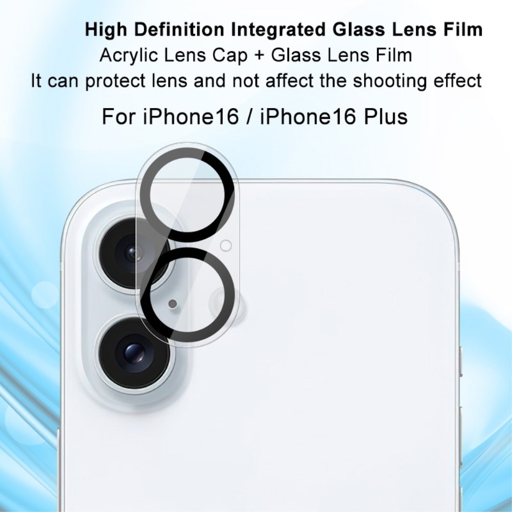 Gehard Glas 0.2mm Camera Protector iPhone 16 transparant