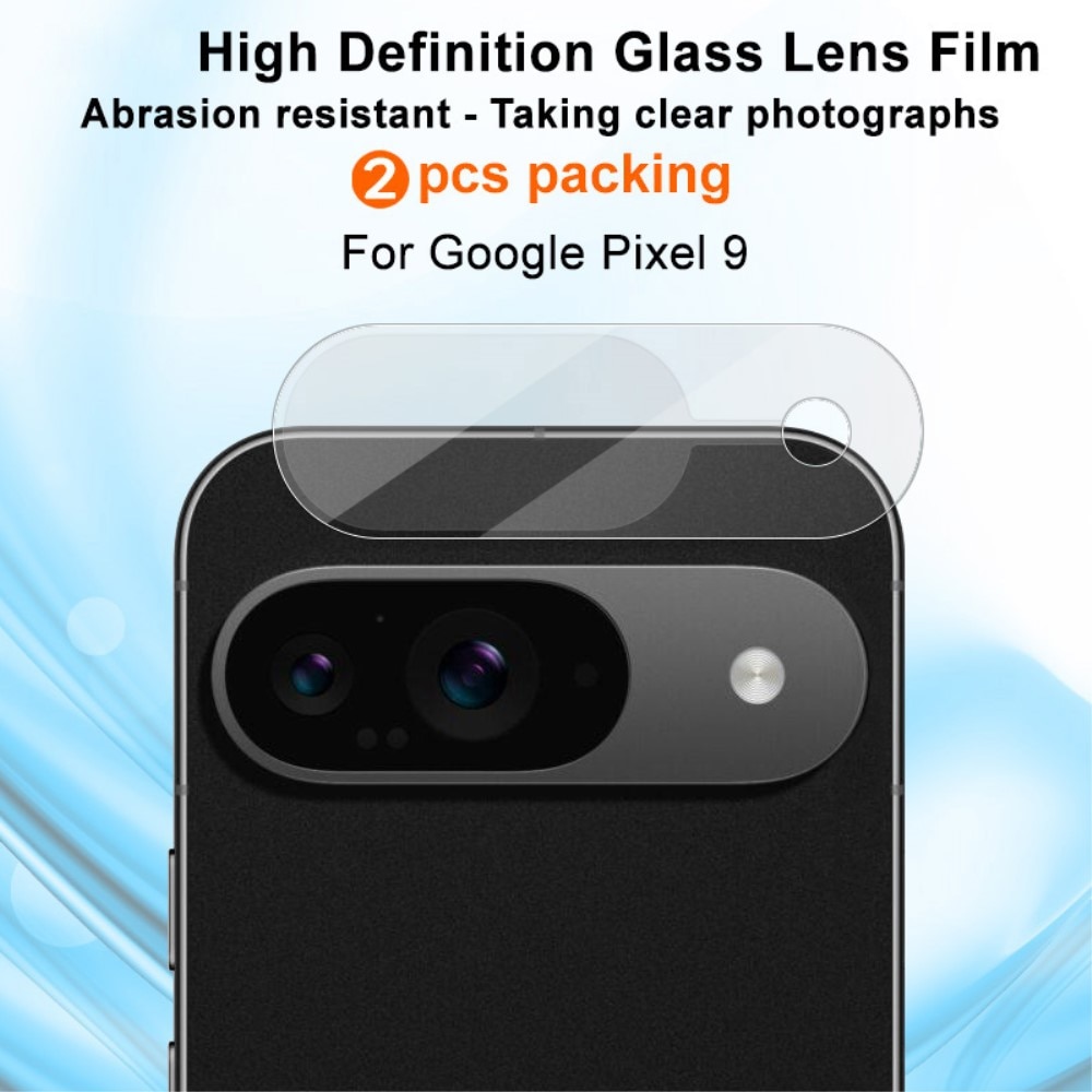 Gehard Glas 0.2mm Camera Protector (2-pack) Google Pixel 9 transparant