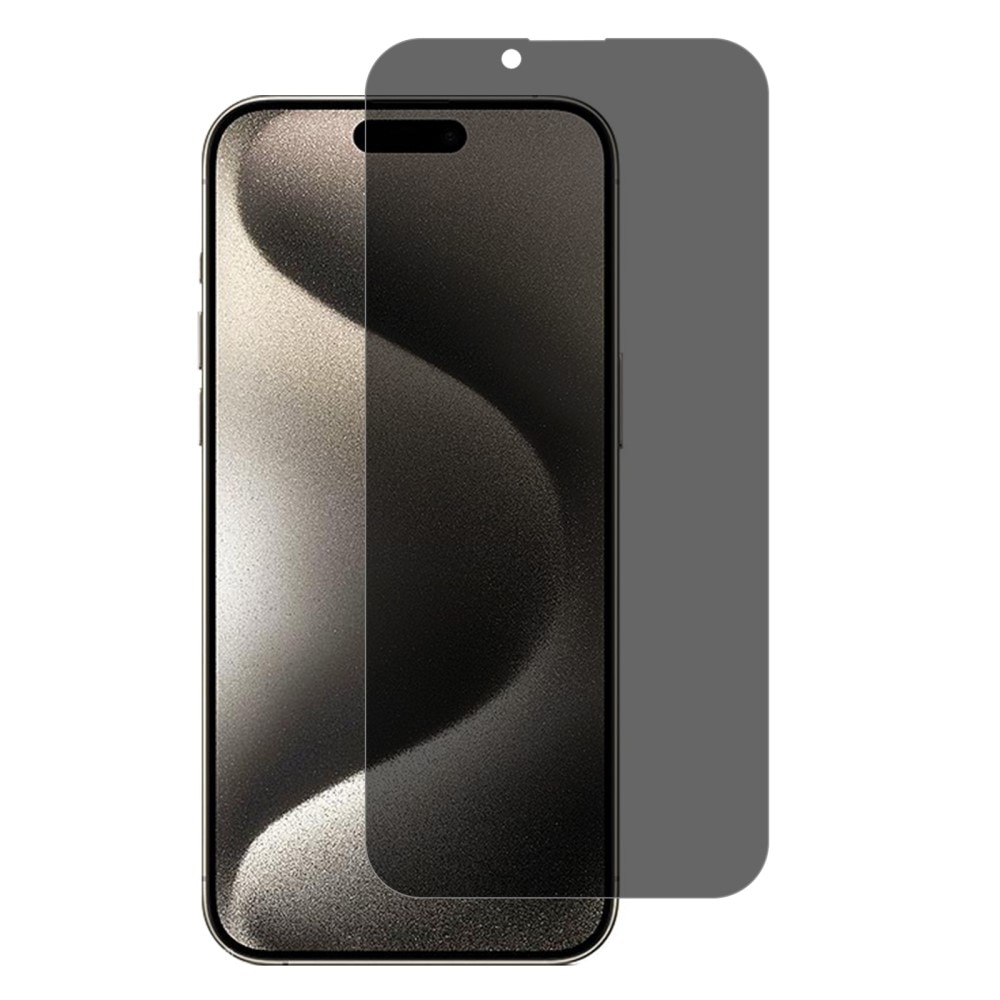 iPhone 16 Plus Privacy Screenprotector Gehard Glas