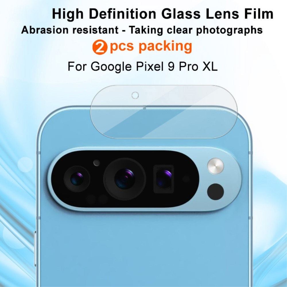 Gehard Glas 0.2mm Camera Protector (2-pack) Google Pixel 9 Pro XL transparant