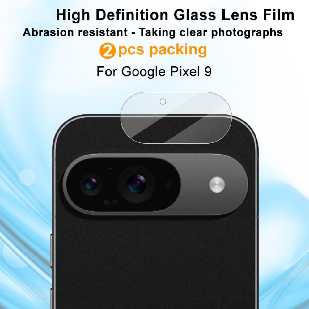 Gehard Glas 0.2mm Camera Protector (2-pack) Google Pixel 9 transparant