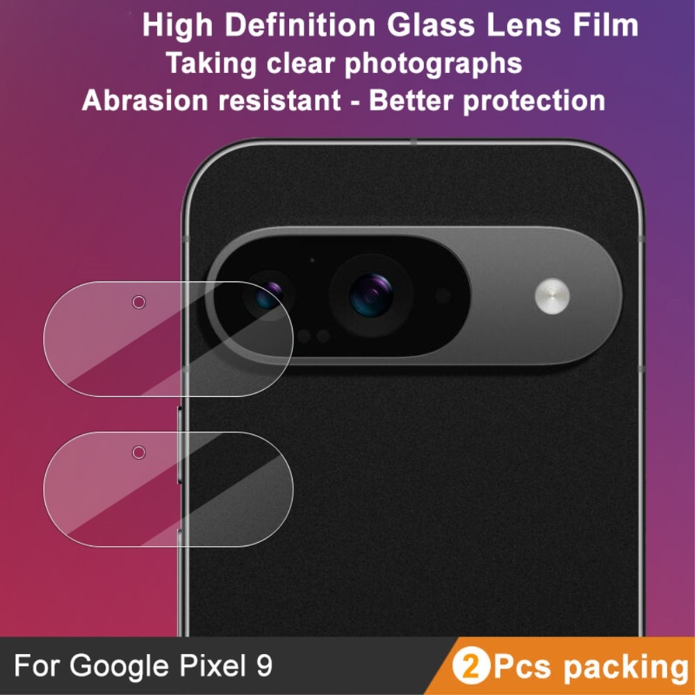 Gehard Glas 0.2mm Camera Protector (2-pack) Google Pixel 9 transparant