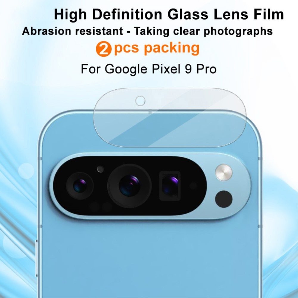 Gehard Glas 0.2mm Camera Protector (2-pack) Google Pixel 9 Pro transparant