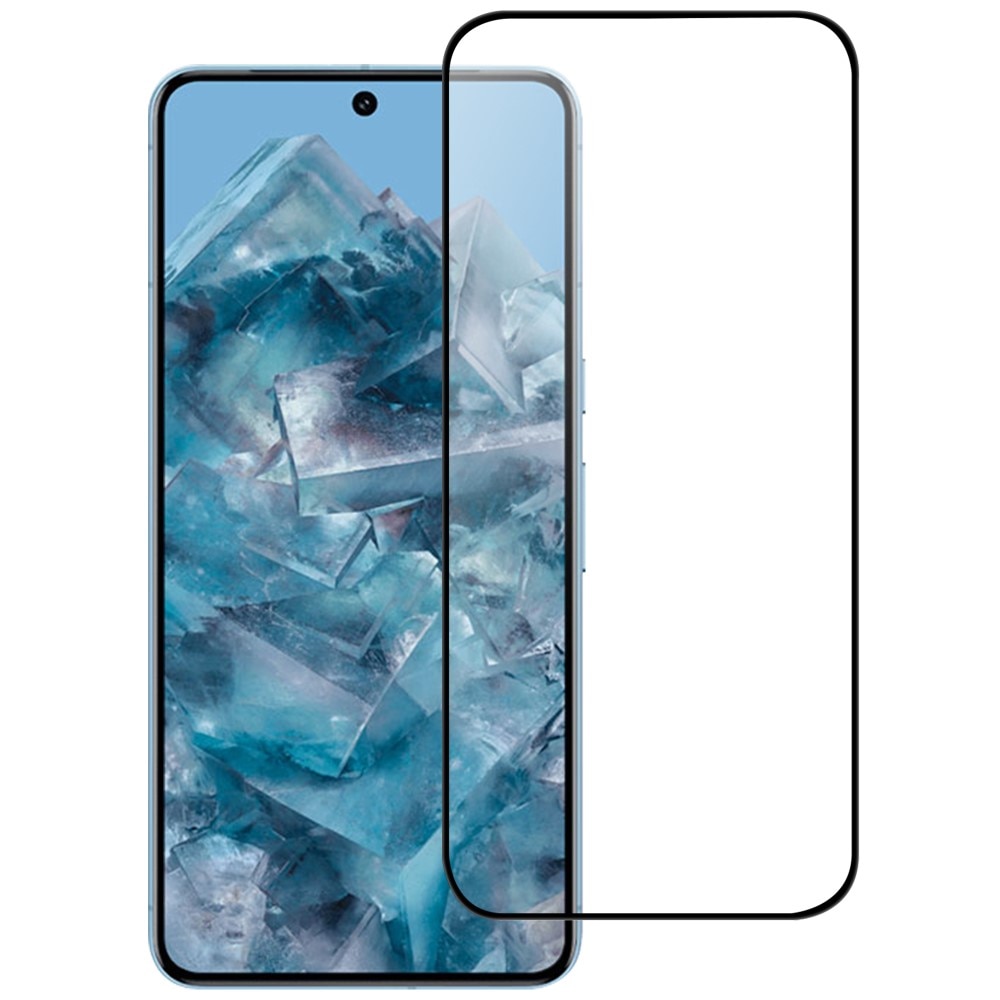 Google Pixel 9 Pro XL Full-cover Gehard Glas Screenprotector zwart