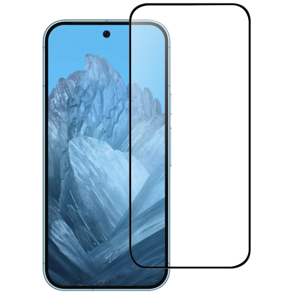 Google Pixel 9 Full-cover Gehard Glas Screenprotector zwart