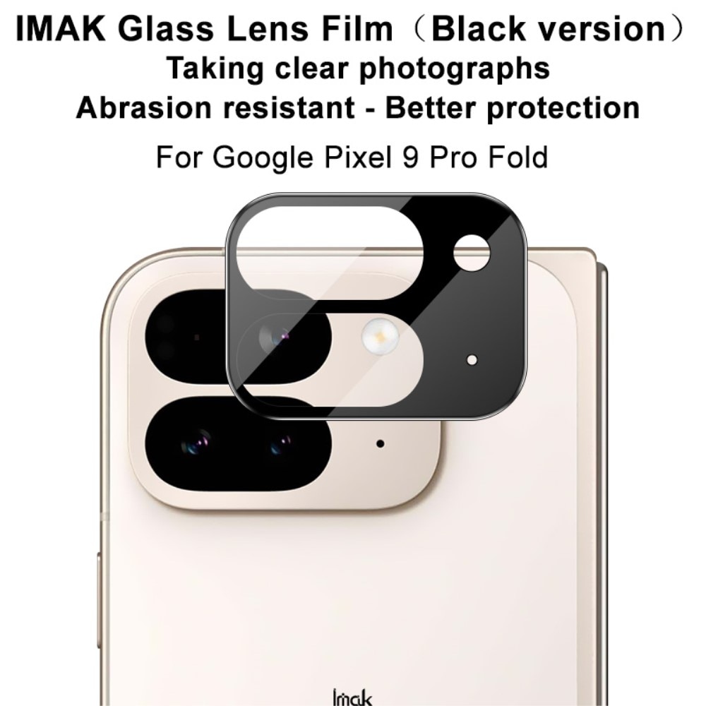 Gehard Glas 0.2mm Camera Protector Google Pixel 9 Pro Fold zwart