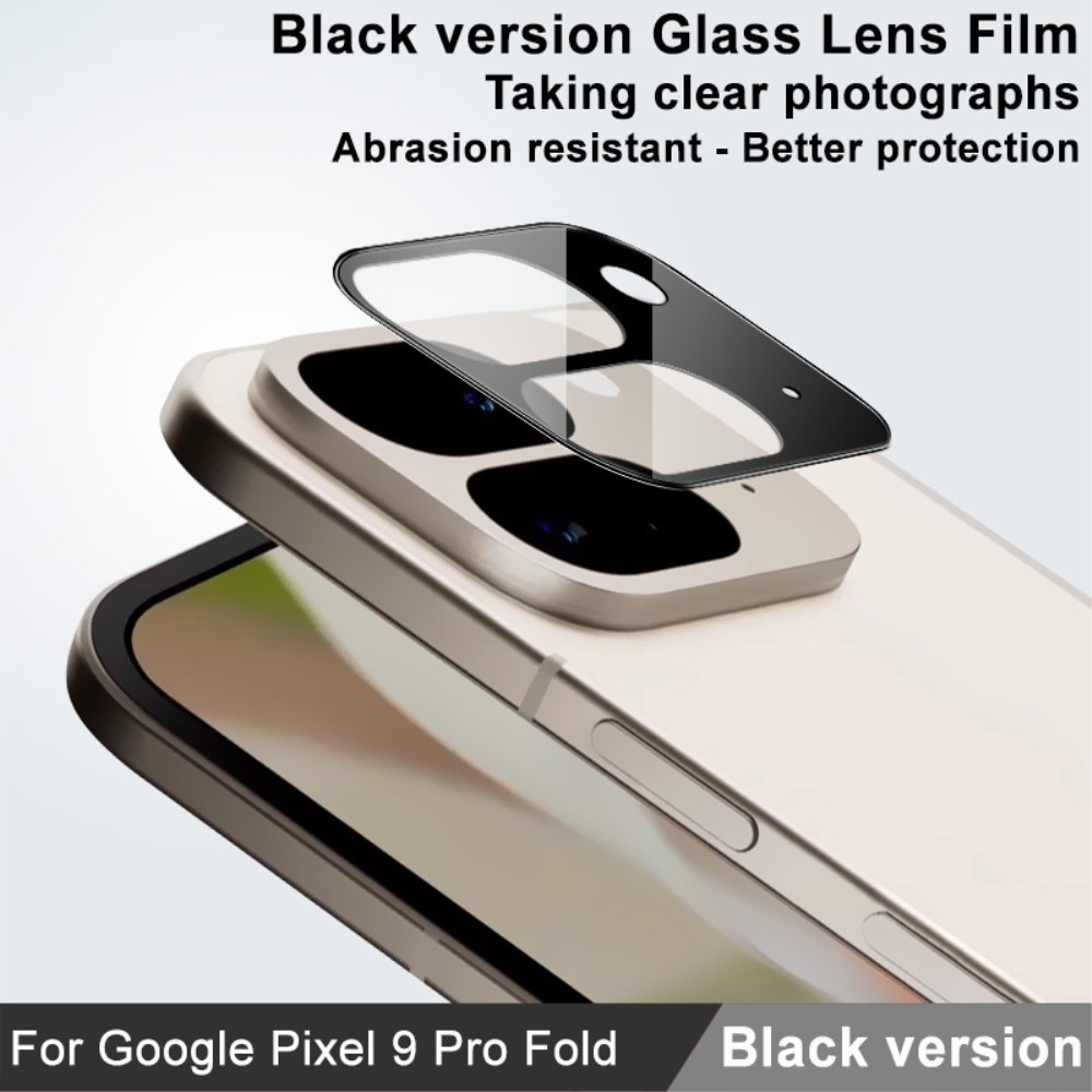 Gehard Glas 0.2mm Camera Protector Google Pixel 9 Pro Fold Zwart