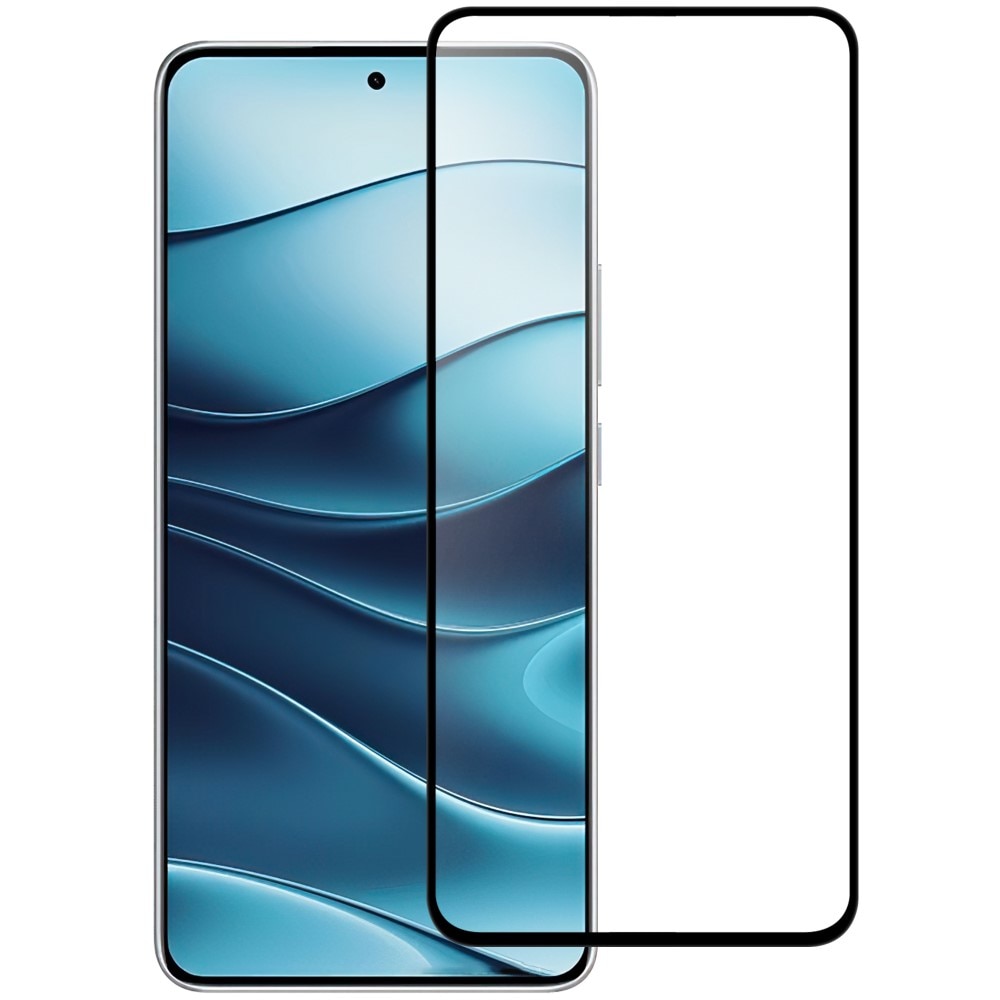 Xiaomi Redmi Note 14 Full-cover Gehard Glas Screenprotector zwart