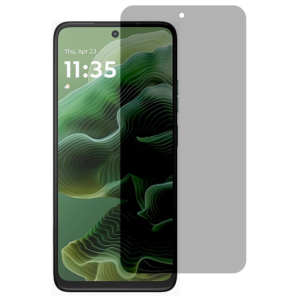 Motorola Moto G35 Privacy Screenprotector Gehard Glas