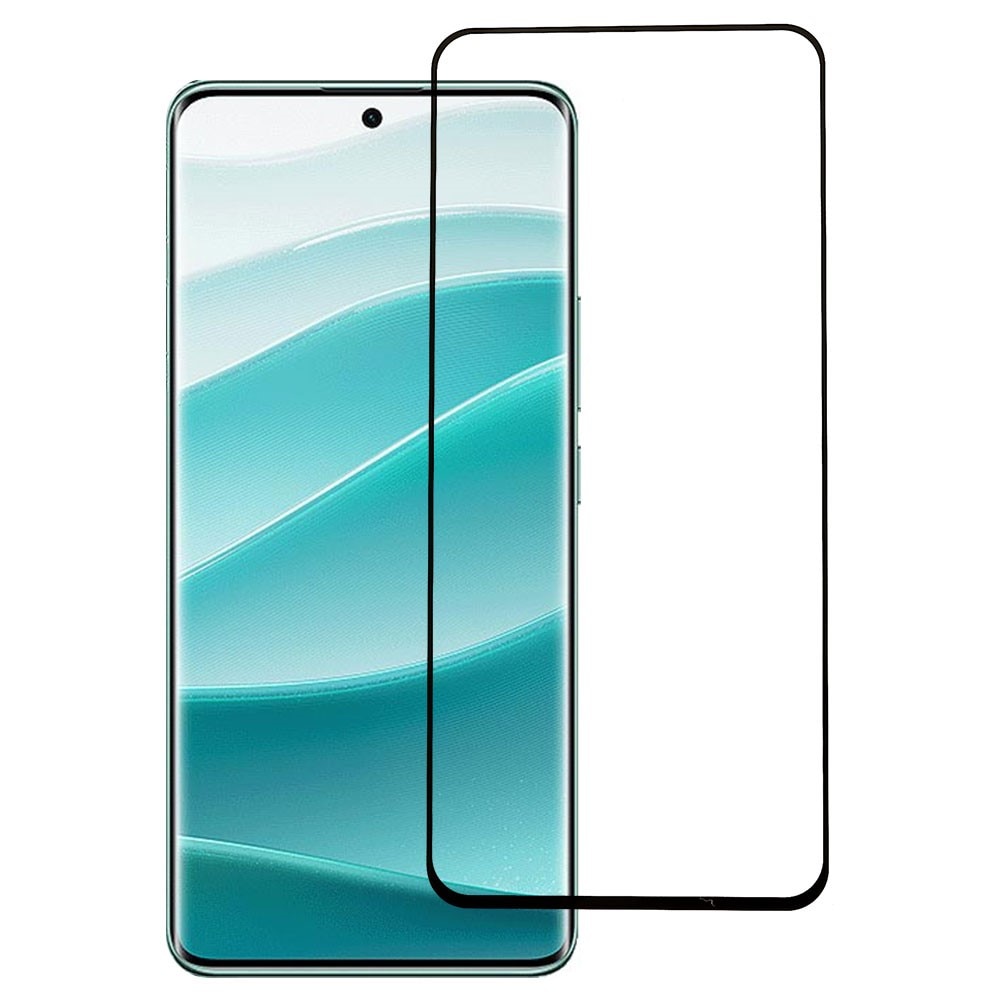 Xiaomi Redmi Note 14 Pro Full-cover Gehard Glas Screenprotector zwart