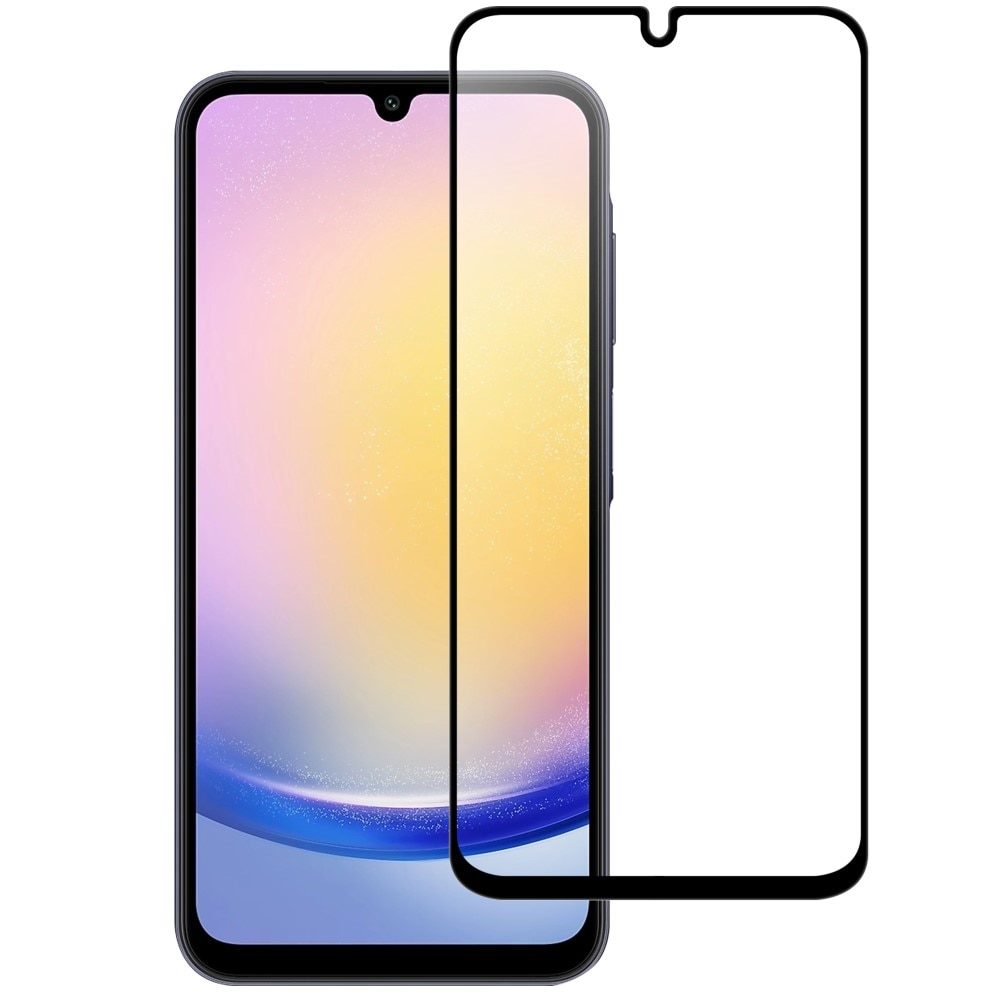 Samsung Galaxy A26 Full-cover Gehard Glas Screenprotector zwart