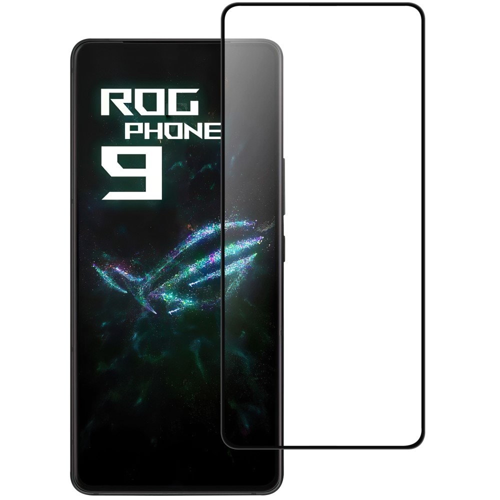 Asus ROG Phone 9 Full-cover Gehard Glas Screenprotector zwart