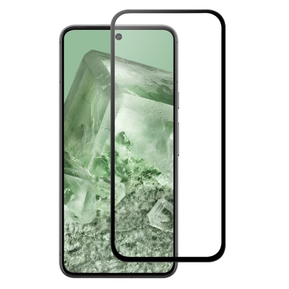 Google Pixel 9a Full-cover Gehard Glas Screenprotector zwart