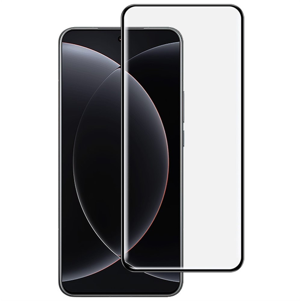 Xiaomi 15 UltraFull-cover Gehard Glas Screenprotector Zwart