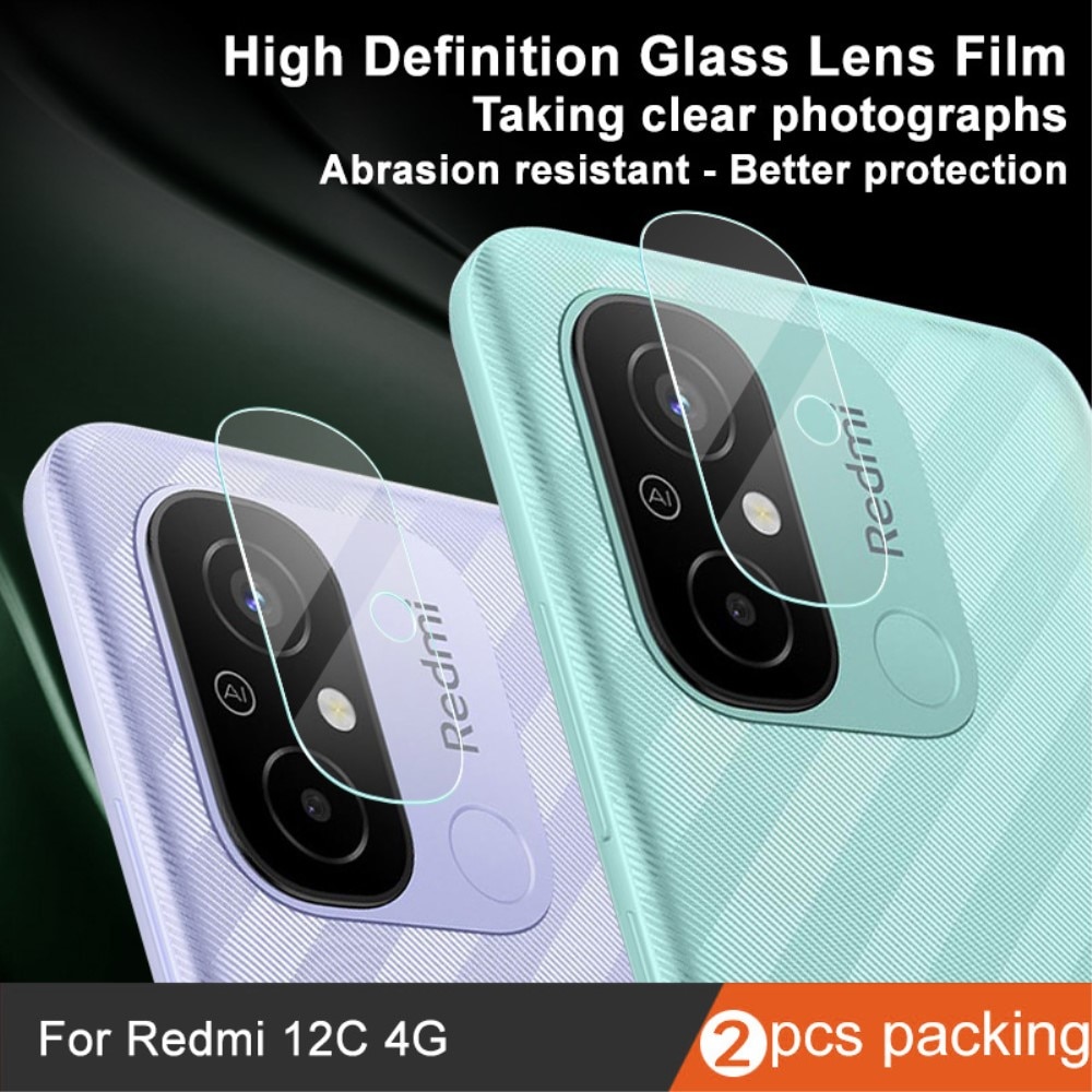 Gehard Glas 0.2mm Camera Protector (2-pack) Xiaomi Redmi 12C transparant