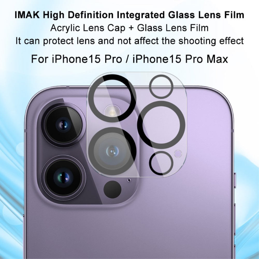 Gehard Glas 0.2mm Camera Protector iPhone 15 Pro Max transparant