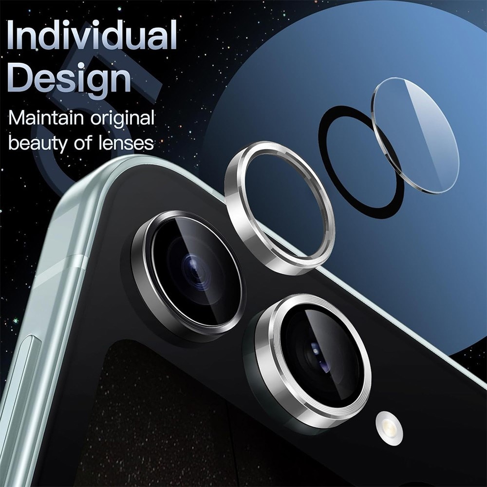 Gehard Glas Camera Protector Aluminium Samsung Galaxy Z Flip 6 groen