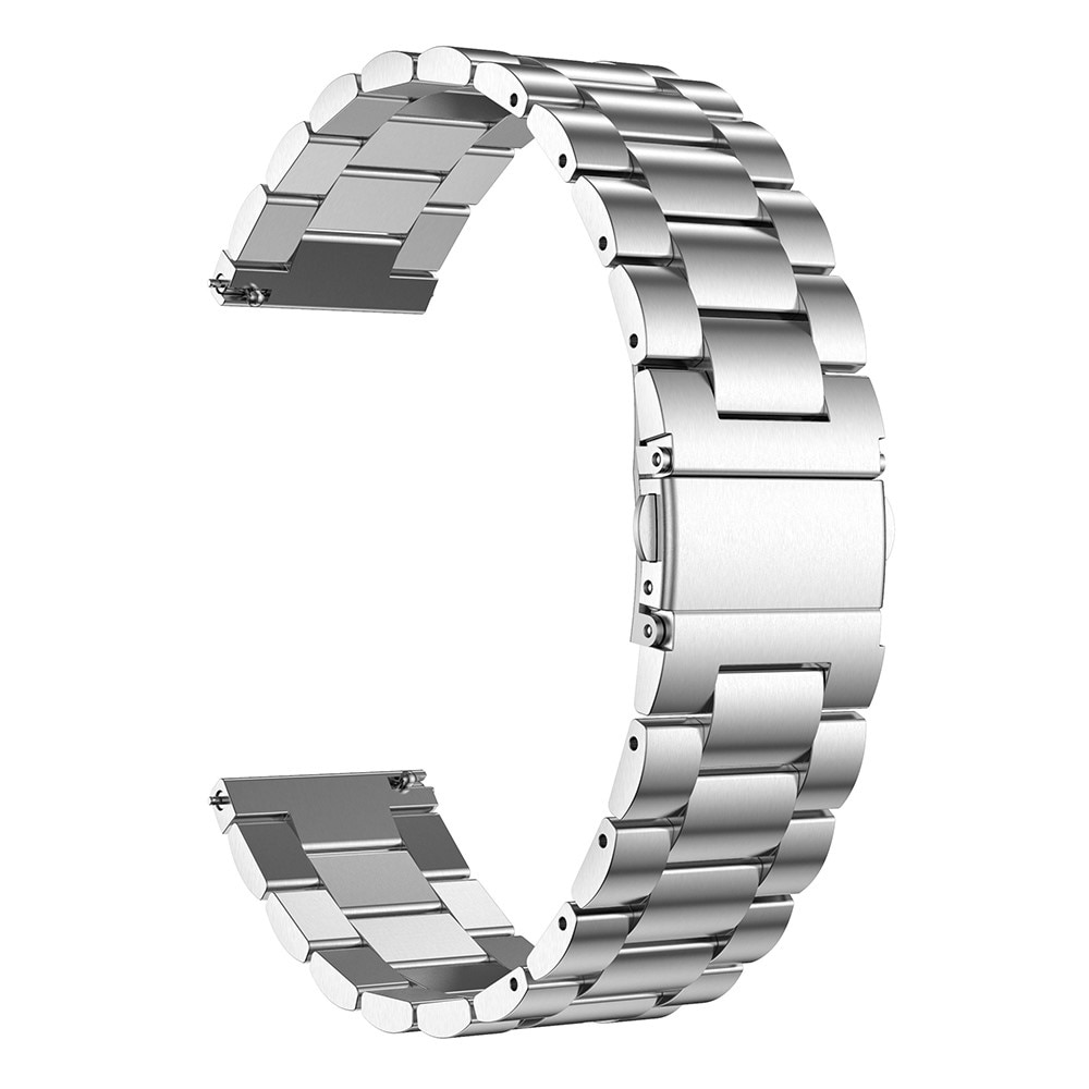 Universeel 18mm Metalen Armband zilver