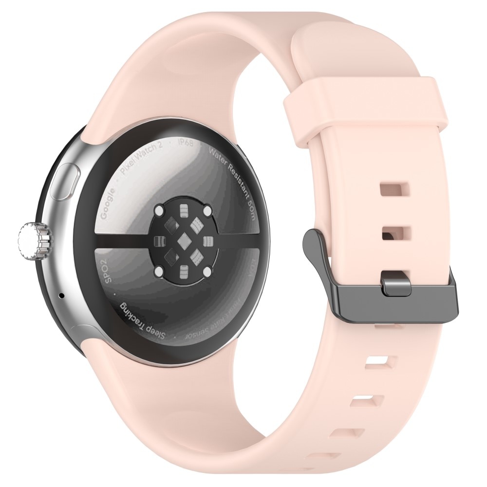 Google Pixel Watch 3 45mm Siliconen bandje Roze