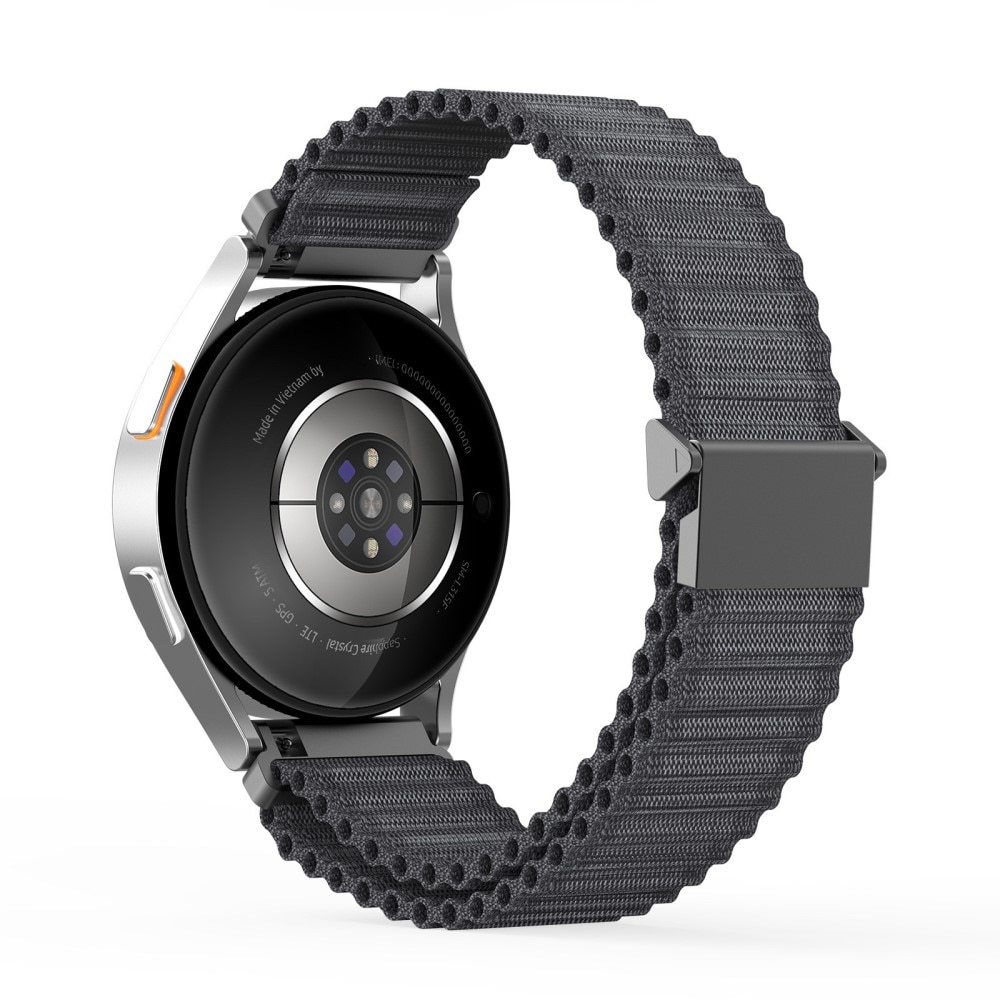 Samsung Galaxy Watch 7 44mm Active Nylon bandje grijs