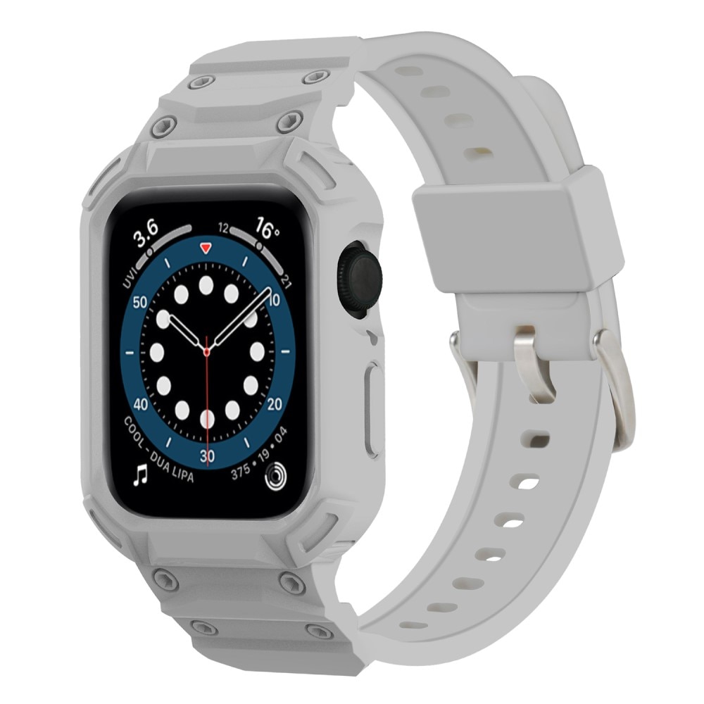 Apple Watch Series 10 46mm Adventure Case + Armband grijs