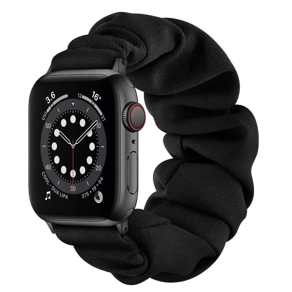 Apple Watch SE 40mm Scrunchie bandje zwart