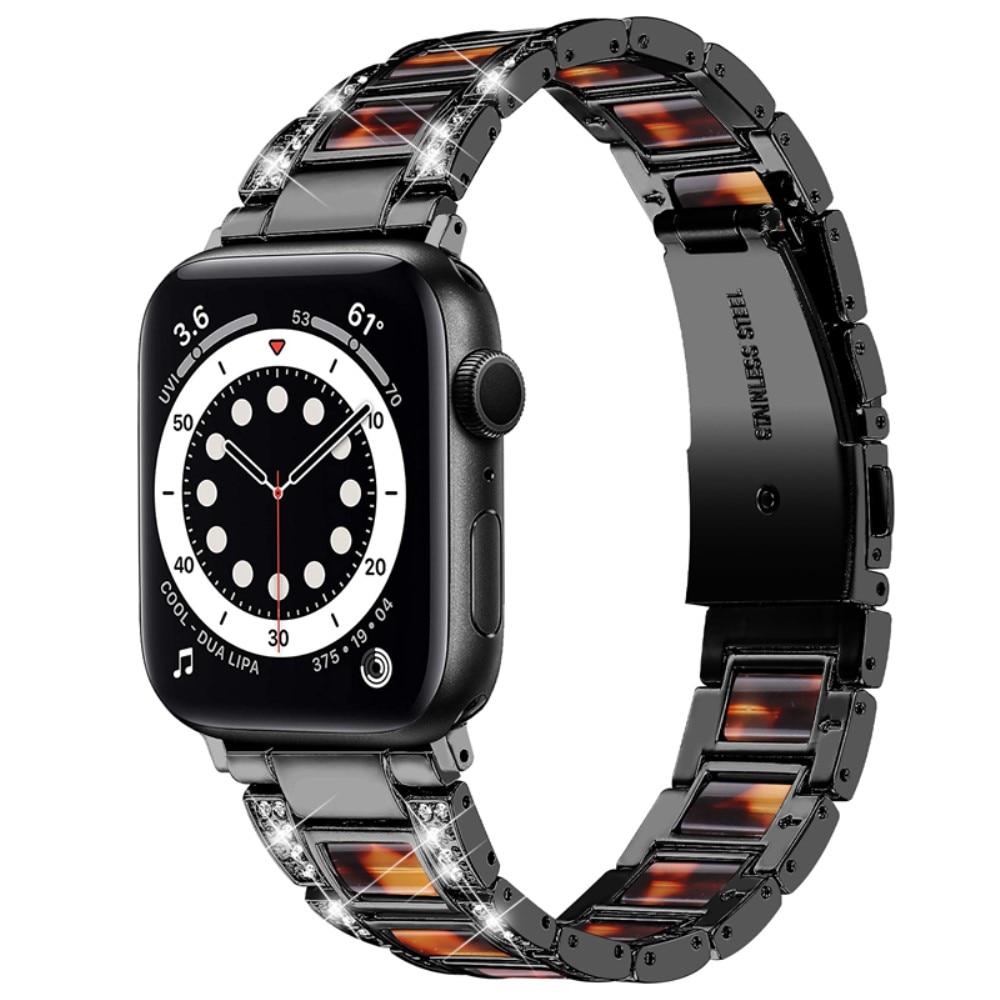 Apple Watch 41mm Series 9 Diamond Bracelet Black Coffee