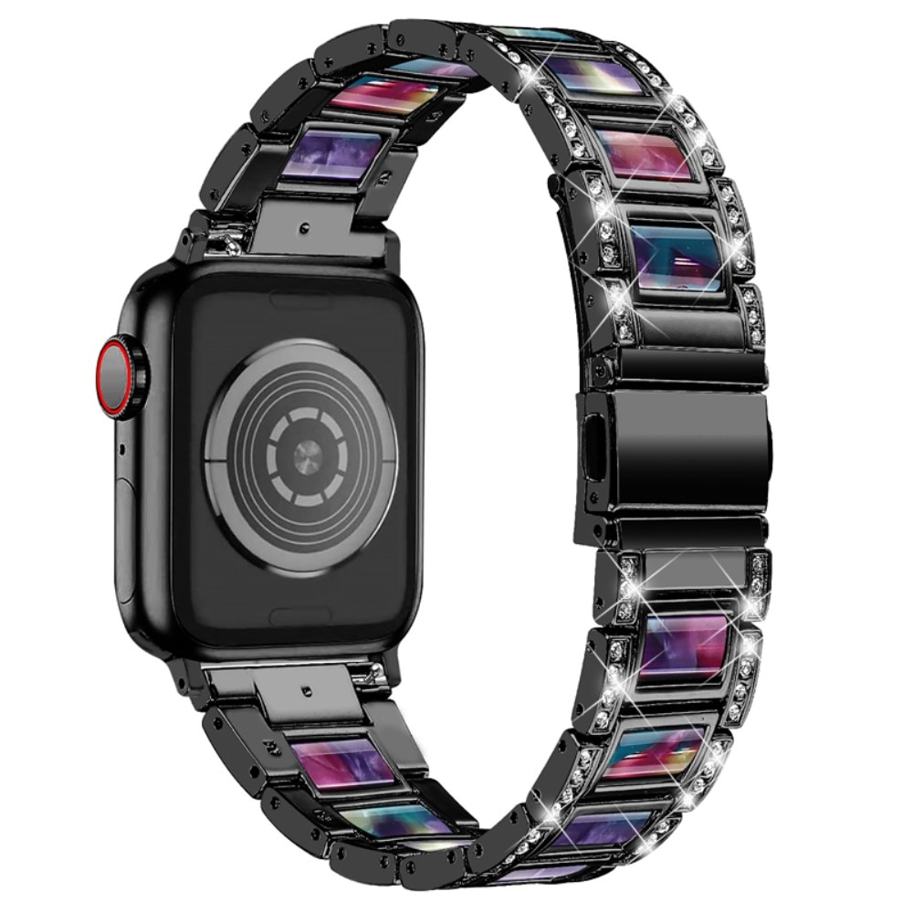 Apple Watch 45mm Series 7 Diamond Bracelet Black Space