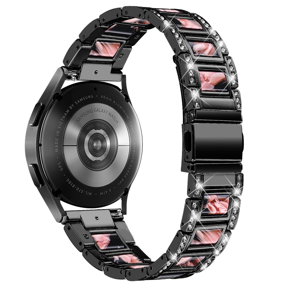 Samsung Galaxy Watch FE Diamond Bracelet Black Blossom