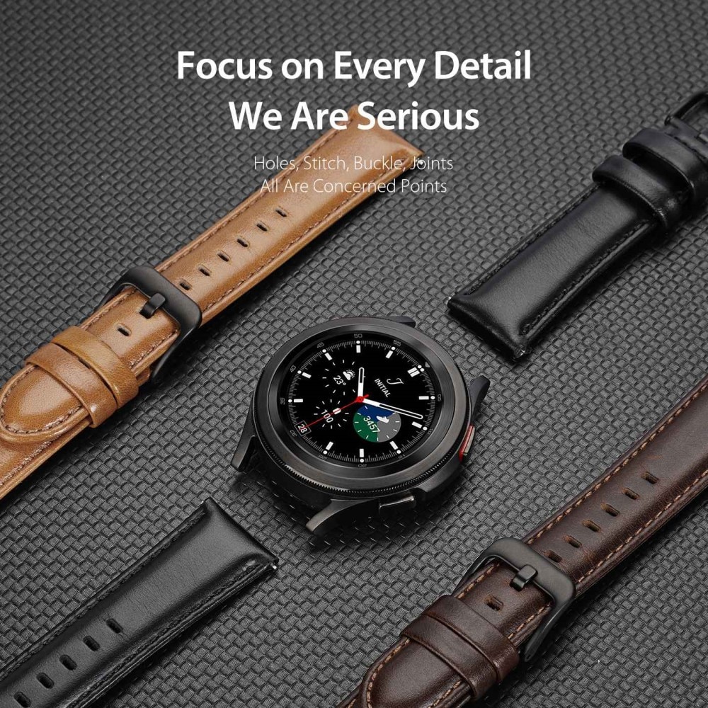 Leren bandje Samsung Galaxy Watch 6 44mm Black