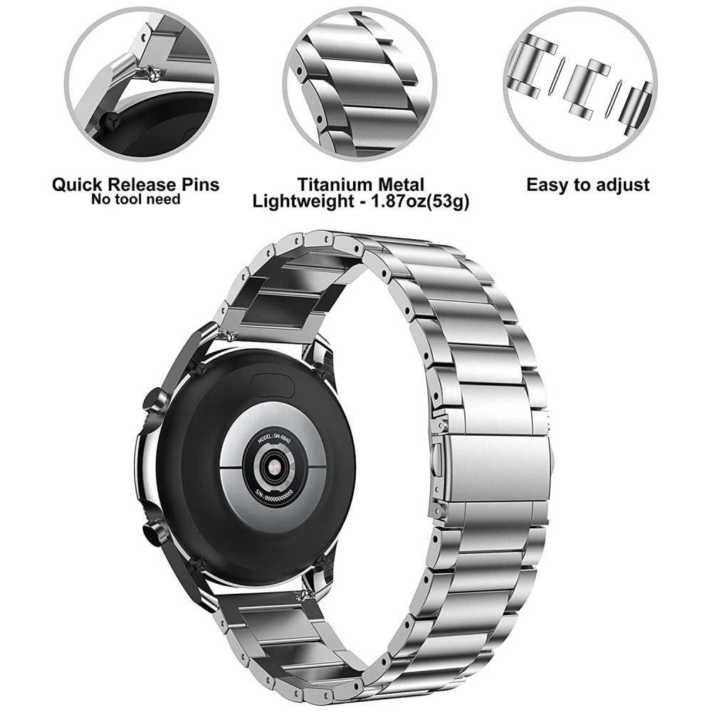Withings ScanWatch 2 42mm Titanium Armband Zilver
