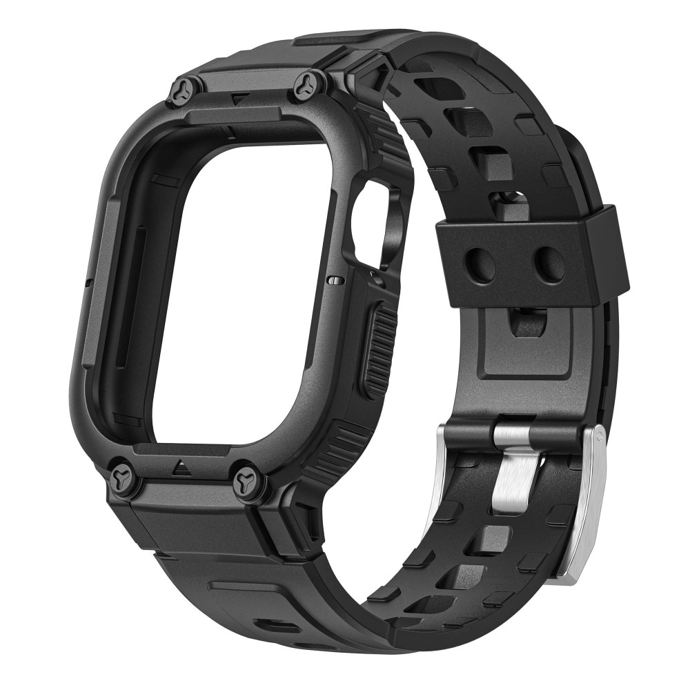 Apple Watch 45mm Series 9 Adventure Case + Armband zwart