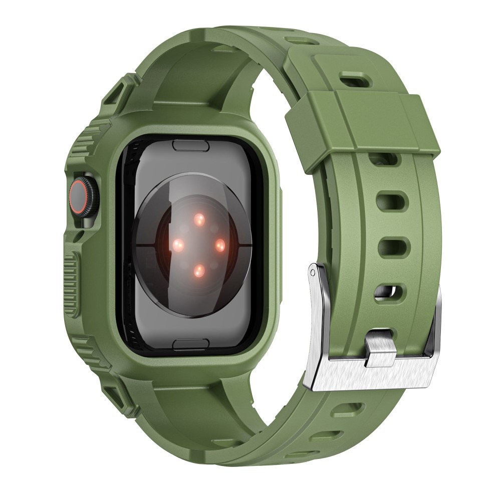Apple Watch 42mm Adventure Case + Armband groen