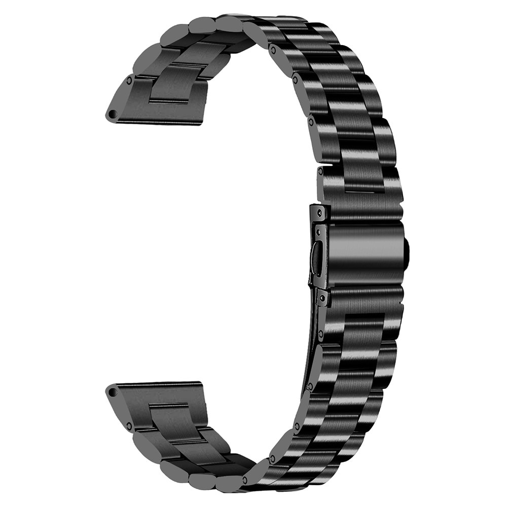 Samsung Galaxy Watch FE Slim Metalen Armband zwart