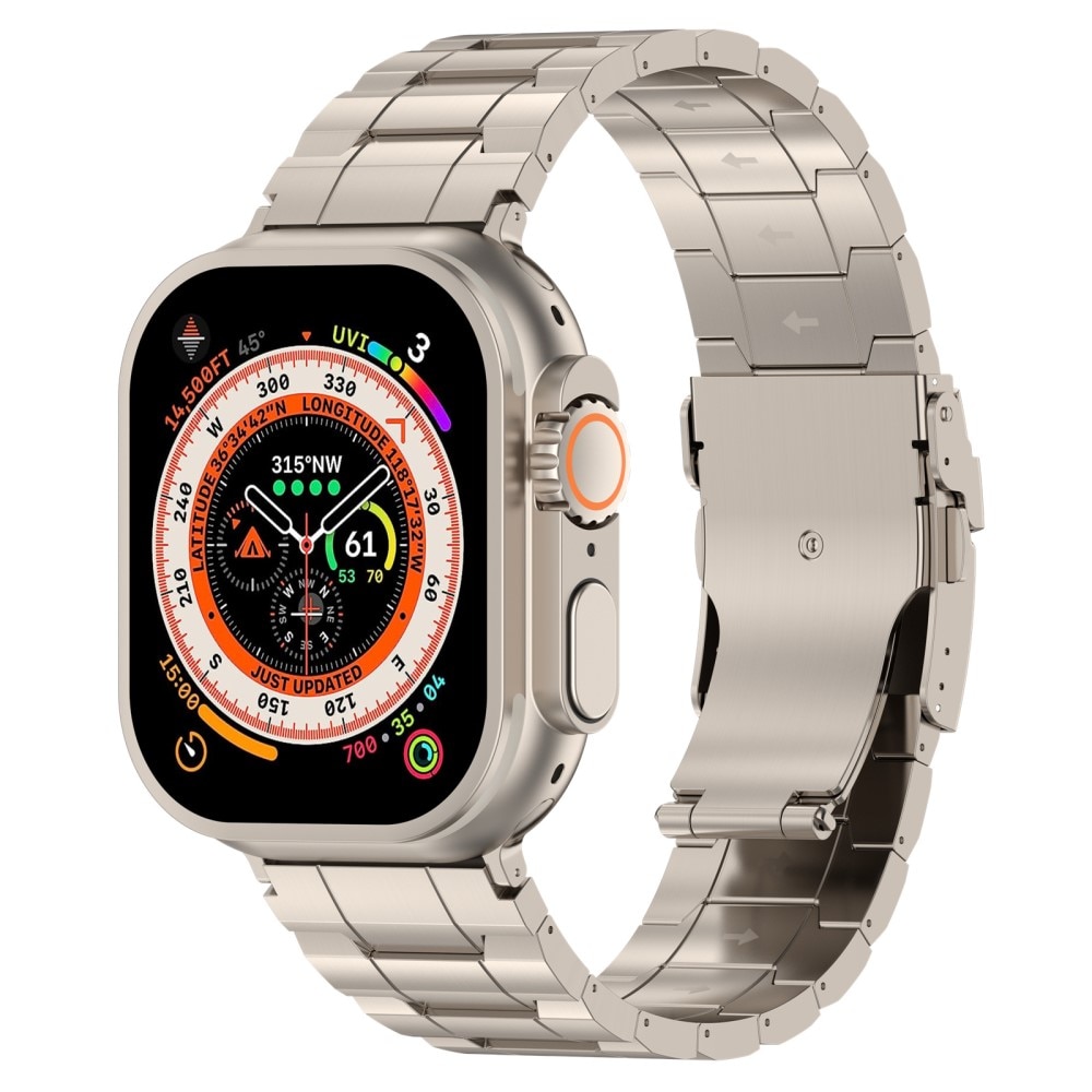 Elevate Titanium Armband Apple Watch Series 10 46mm titan