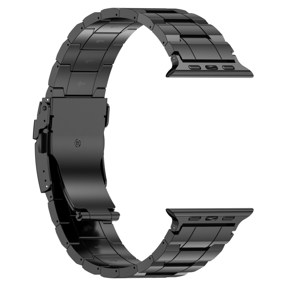 Elevate Titanium Armband Apple Watch 38mm zwart