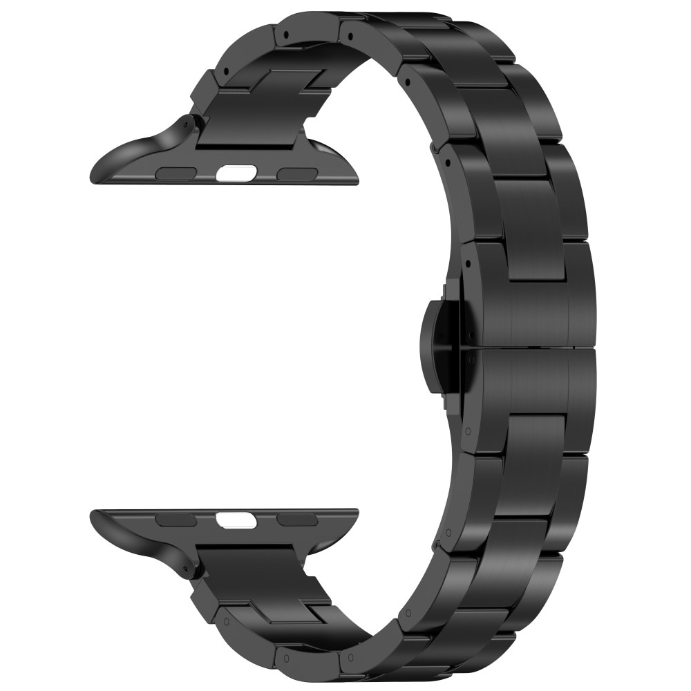 Smal Titanium Bandje Apple Watch 40mm zwart