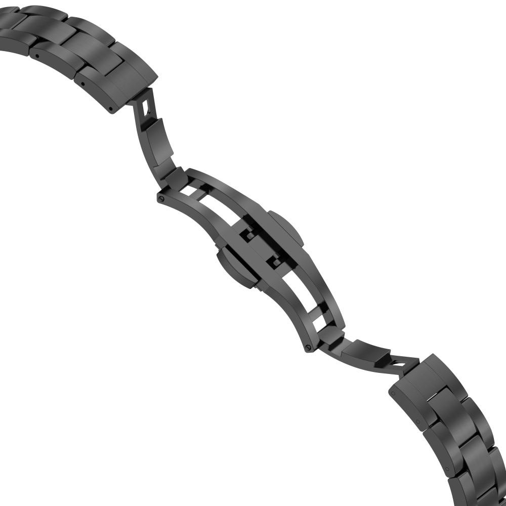Smal Titanium Bandje Apple Watch 38mm zwart